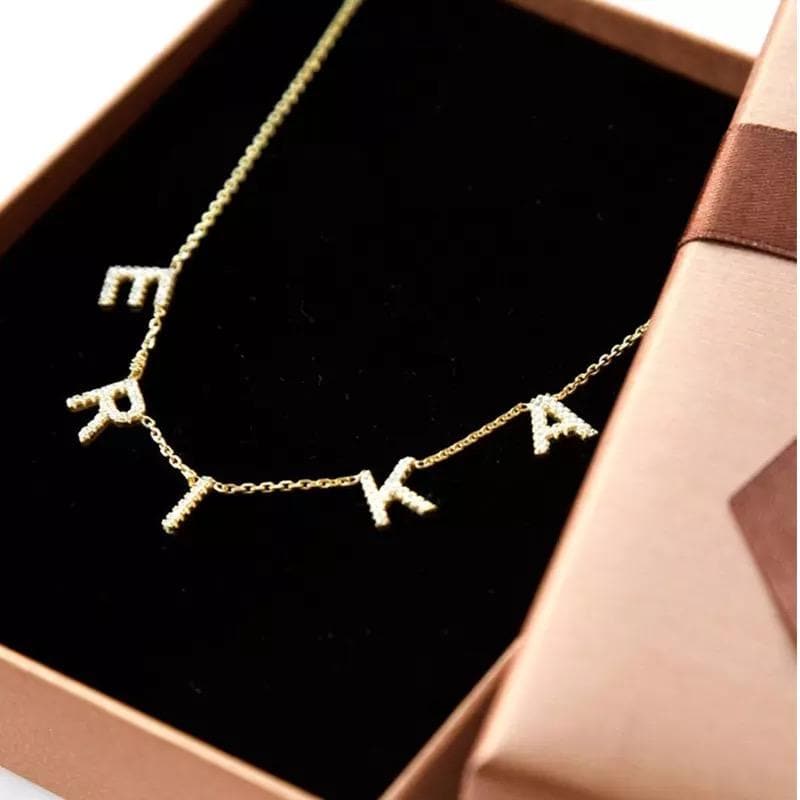 Letter Name Necklace