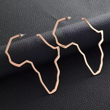 Load image into Gallery viewer, Africa Map Earrings
