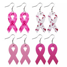Load image into Gallery viewer, Breast Cancer Awareness Earrings
