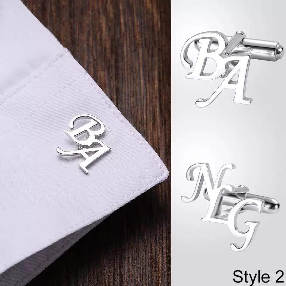 Personalized Cuff Link Set