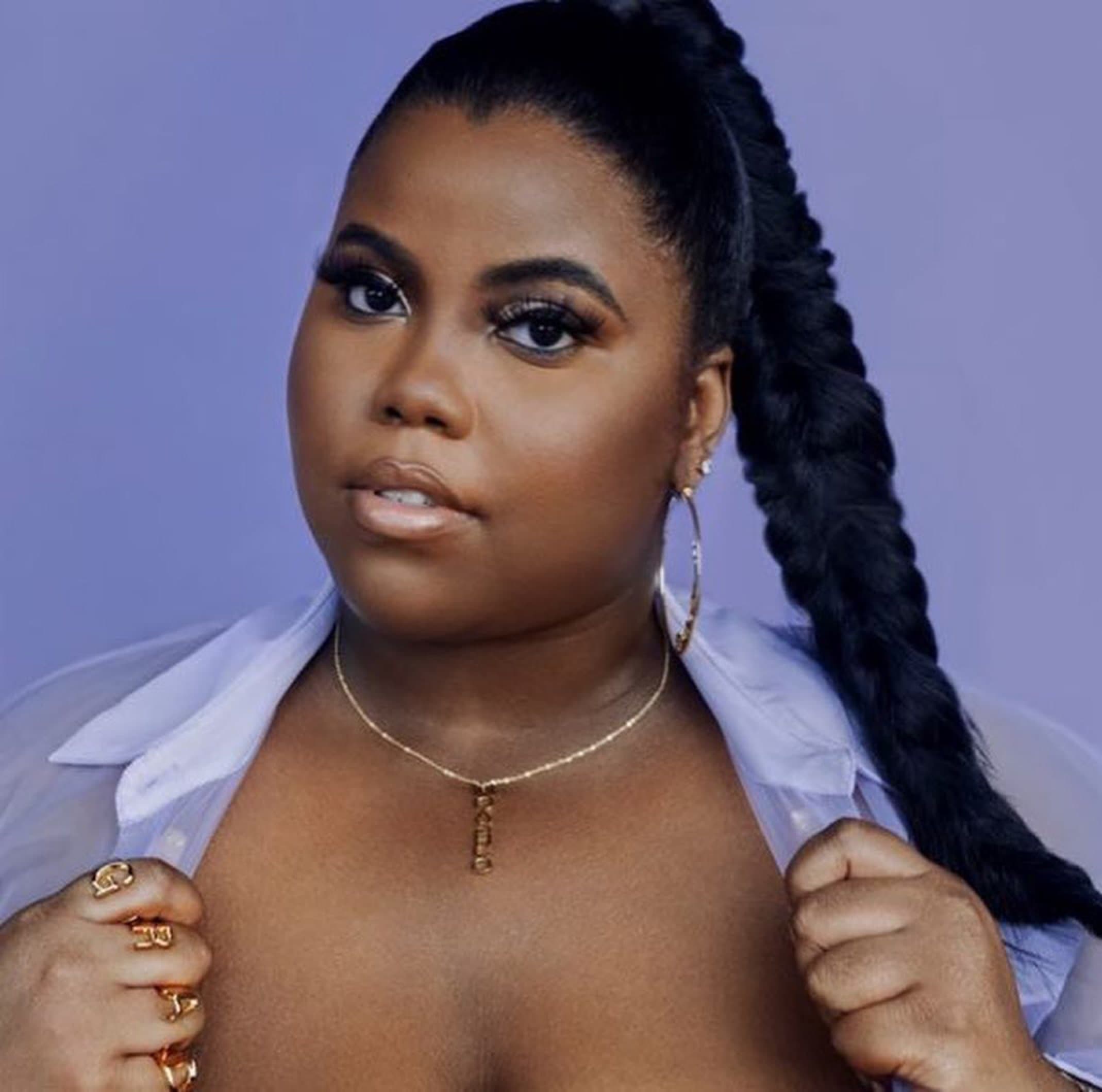 Bold Initial Open Adjustable Ring