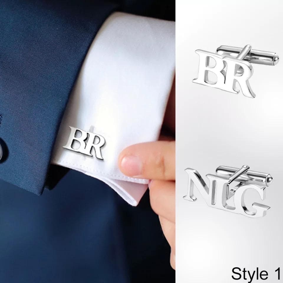 Personalized Cuff Link Set