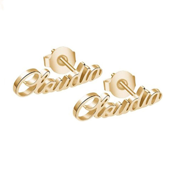 Personalized Name Earrings
