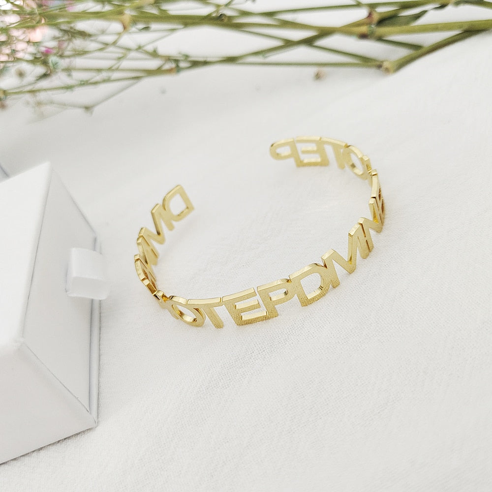 Personalized Name Bangle