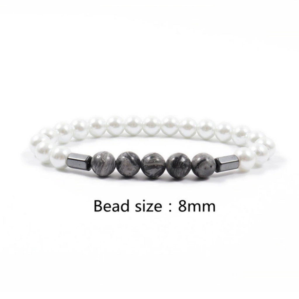 Cross Bead Bracelet