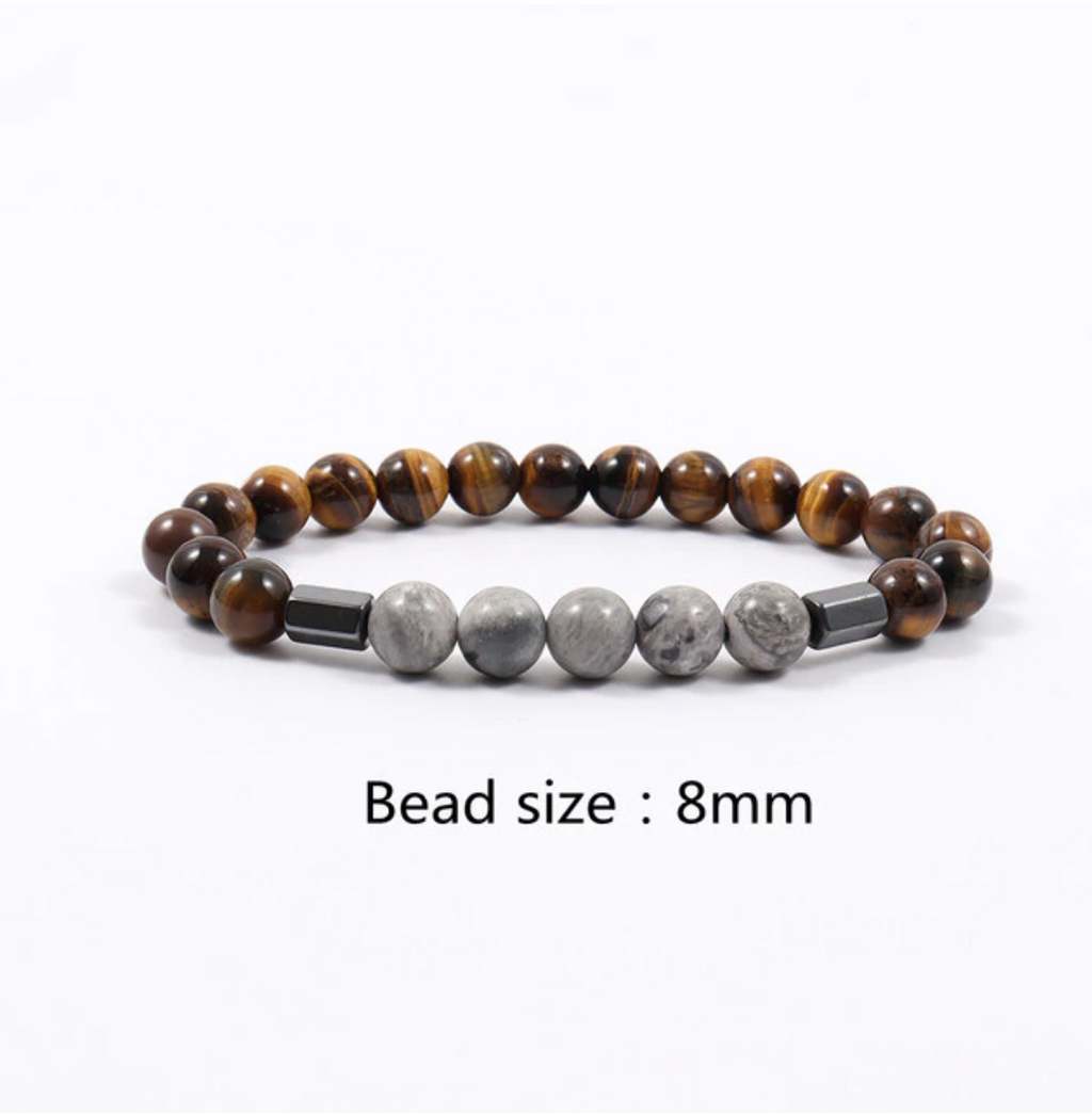 Cross Bead Bracelet