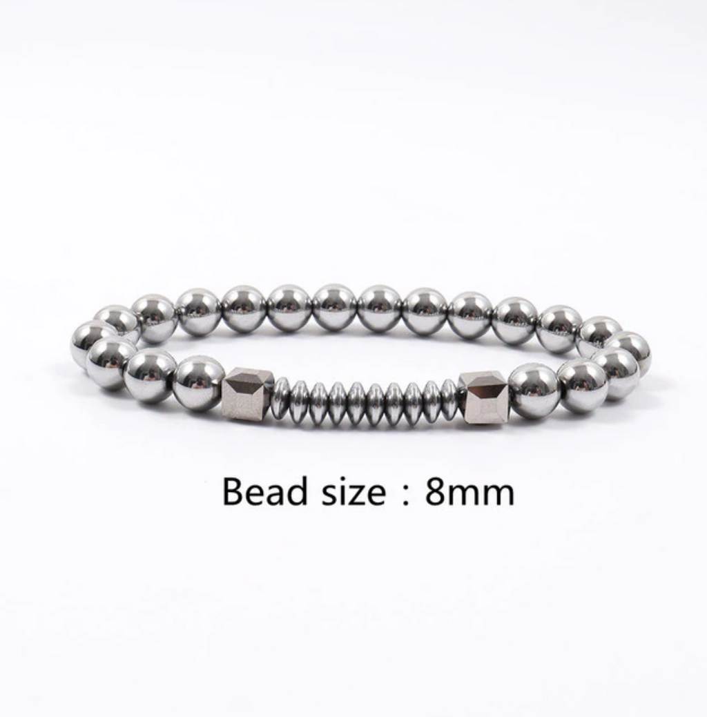 Cross Bead Bracelet