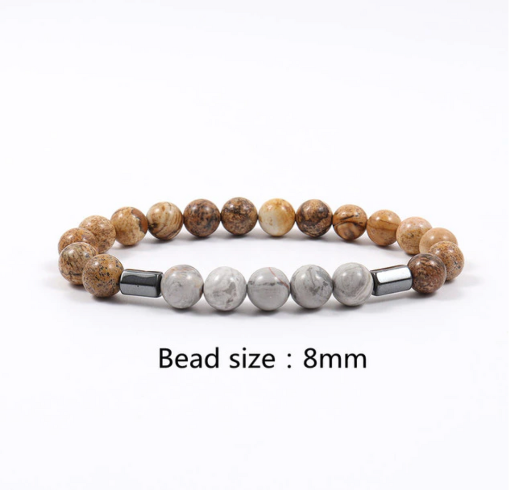 Cross Bead Bracelet