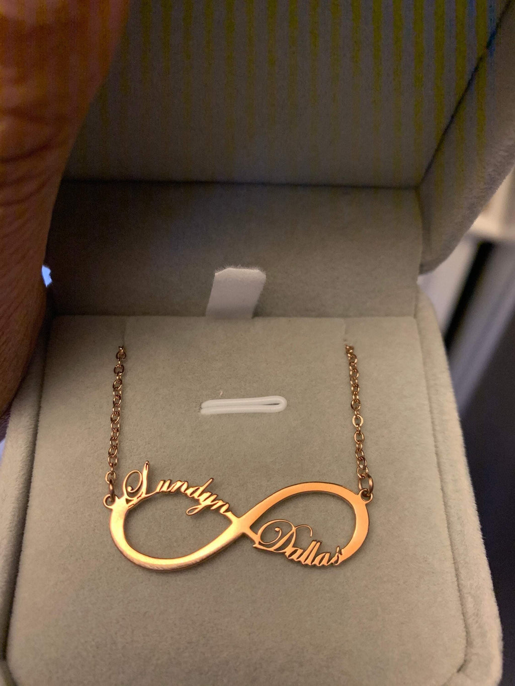 Custom Infinity Necklace | Infinity Necklaces | Infinity Name Necklace