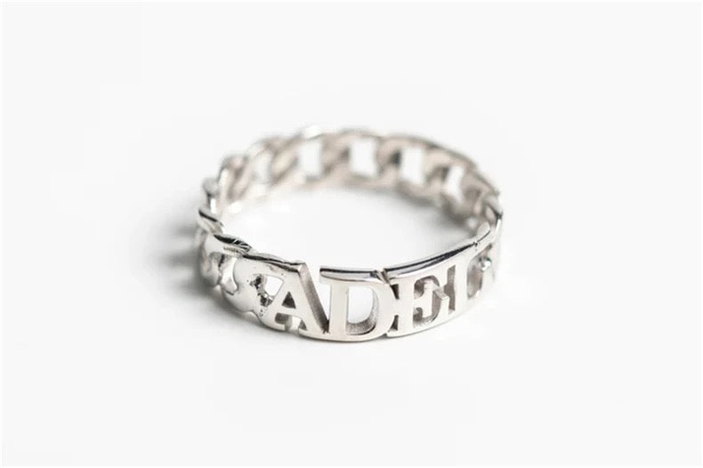 Personalized Cuban Ring