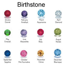 Load image into Gallery viewer, Personalized Birthstone Earrings
