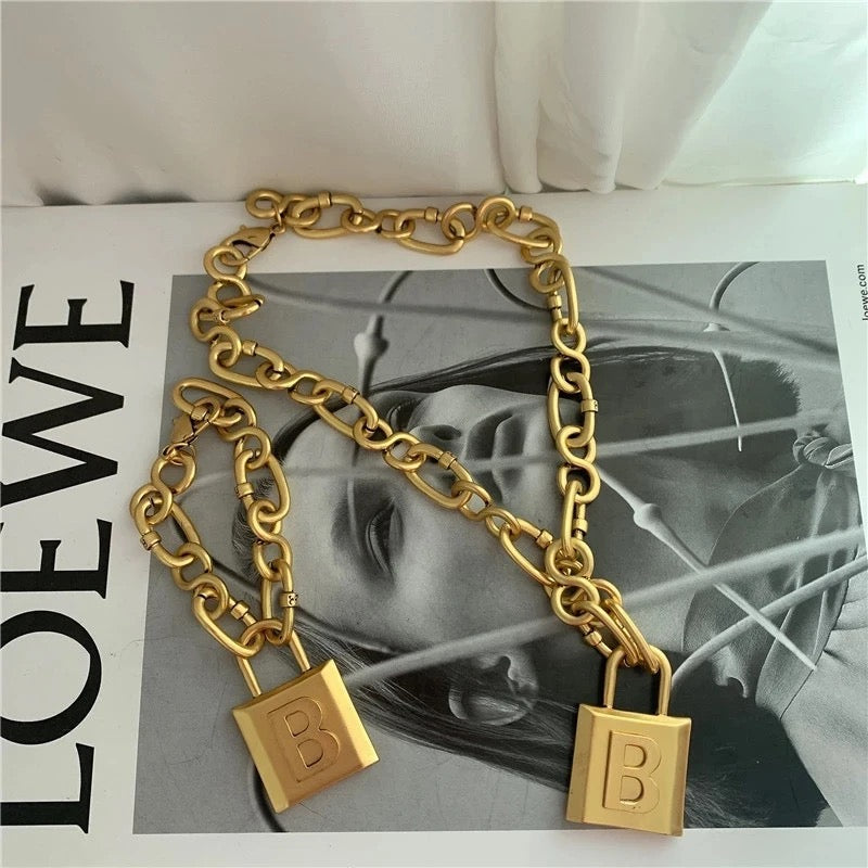 Bold Lock Jewelry