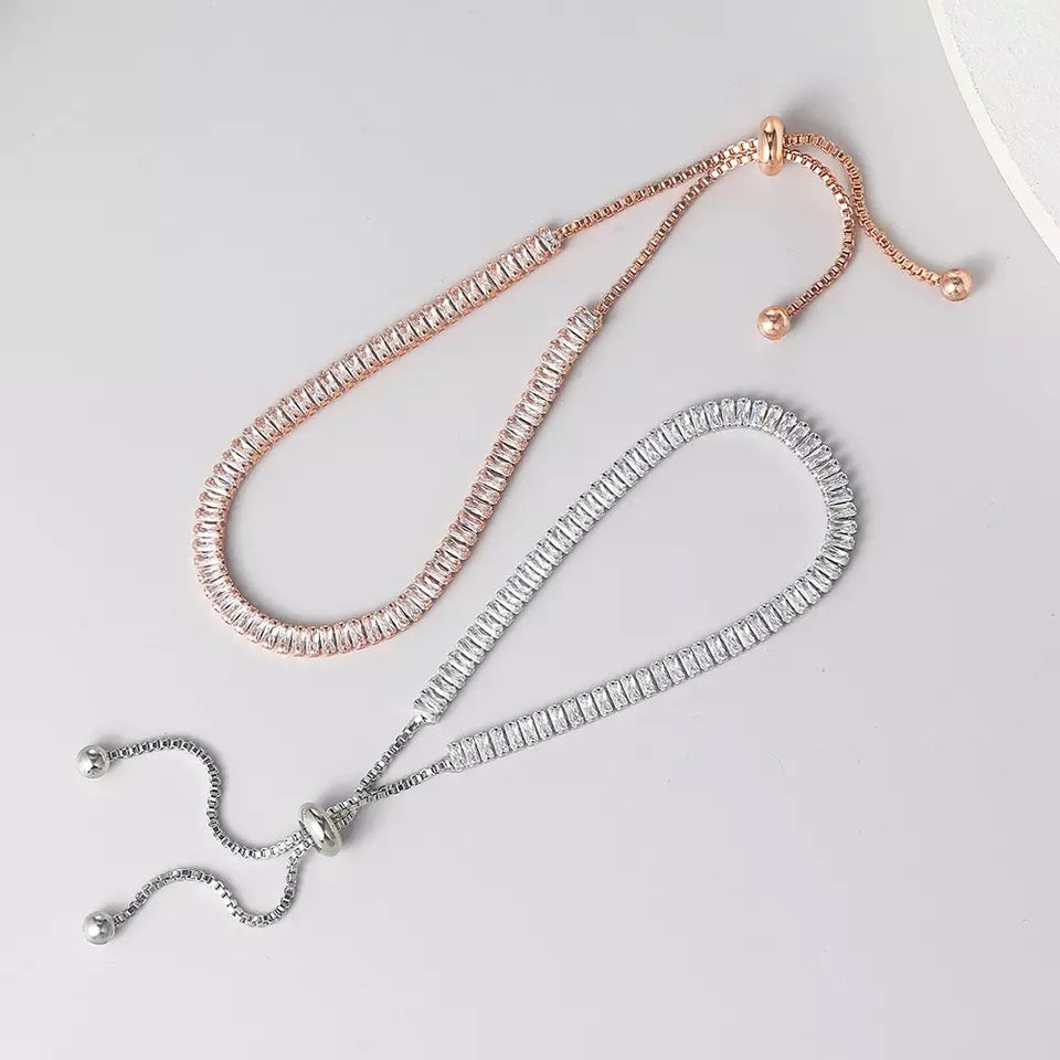 Adjustable Tennis Bracelet