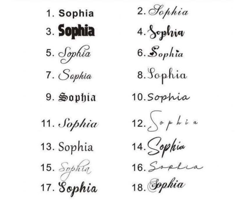 Personalized Name Ring