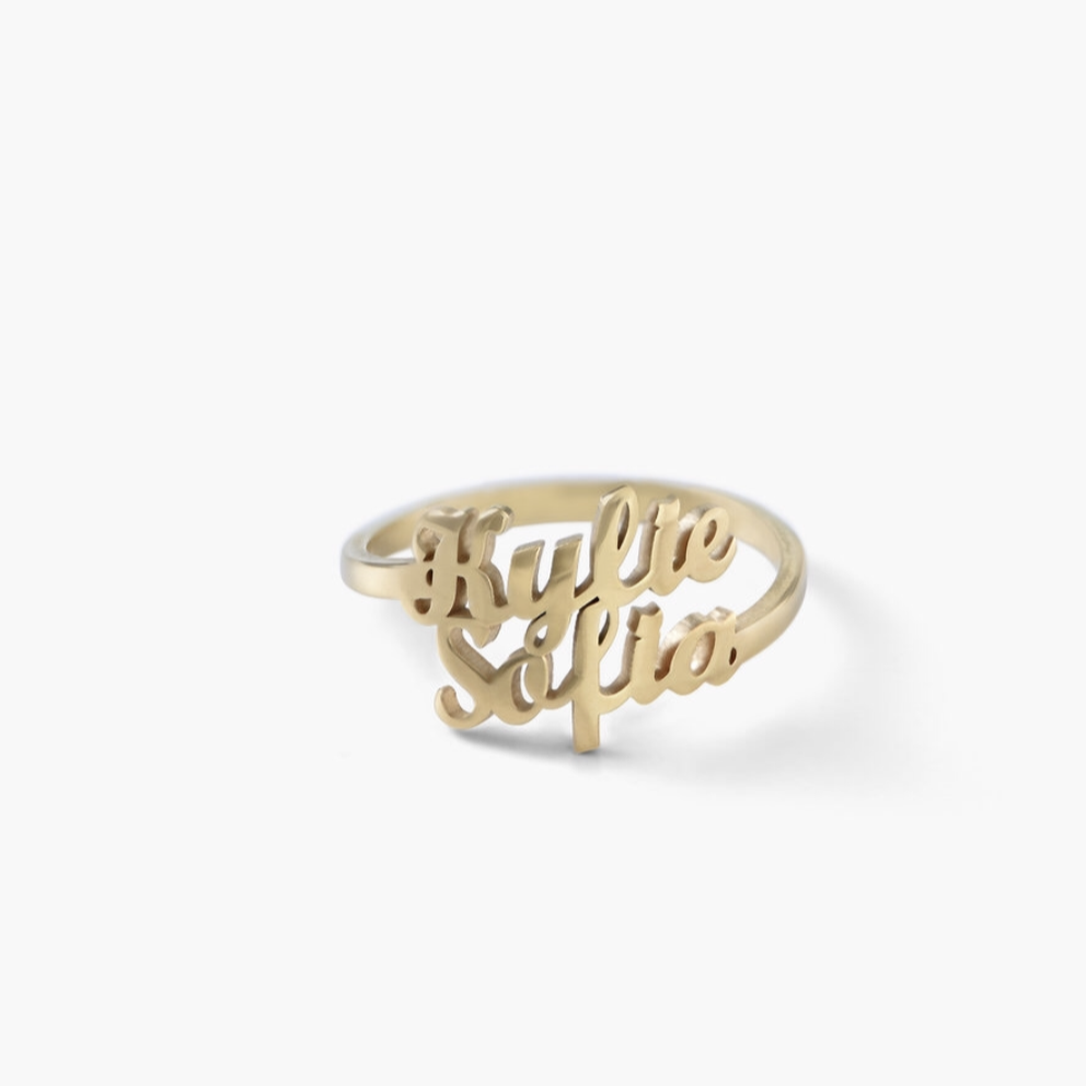 Personalized Name Ring