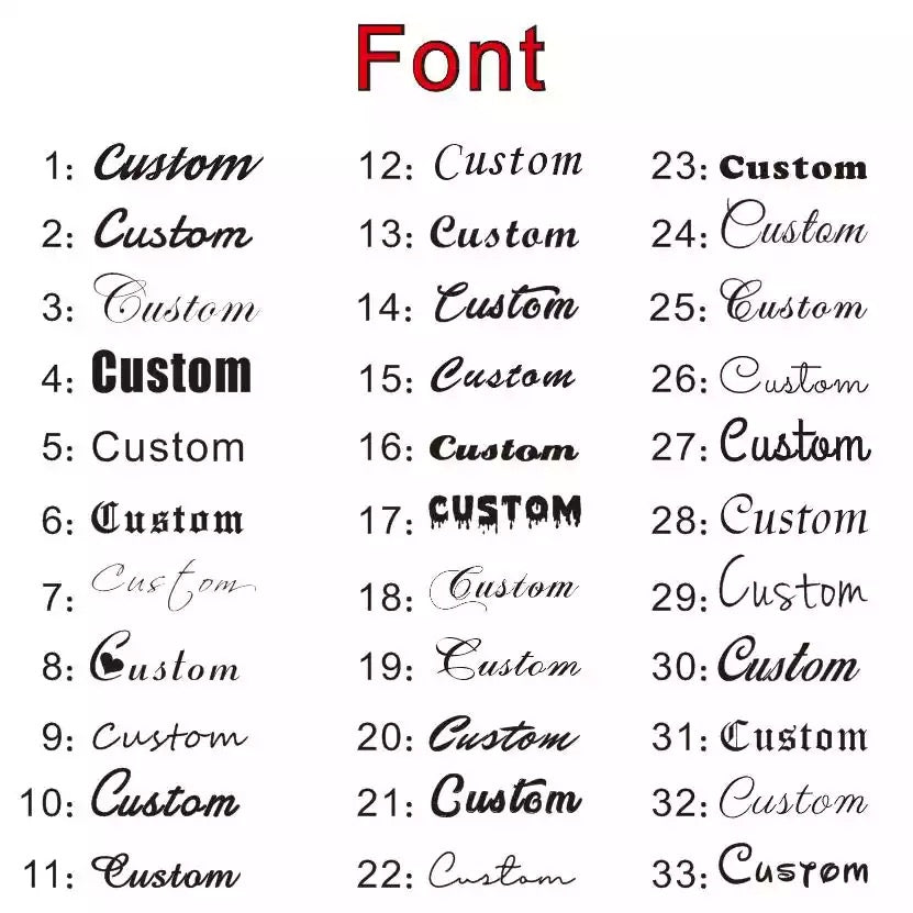 Crystal Name Necklace