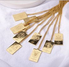 Load image into Gallery viewer, Zodiac Tarot Card Pendant
